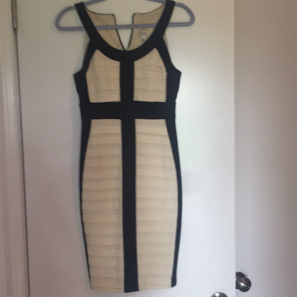 Fitted body contouring cache dress